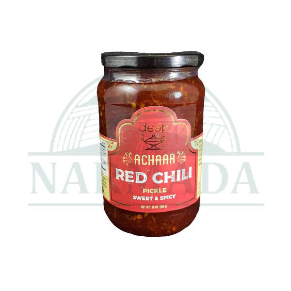 DEEP RED CHILI SWEET AND SPICY PICKLE 30OZ