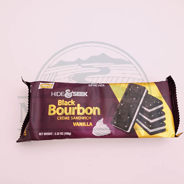 HIDE & SEEK BLACK BOURBON VANILLA 100G