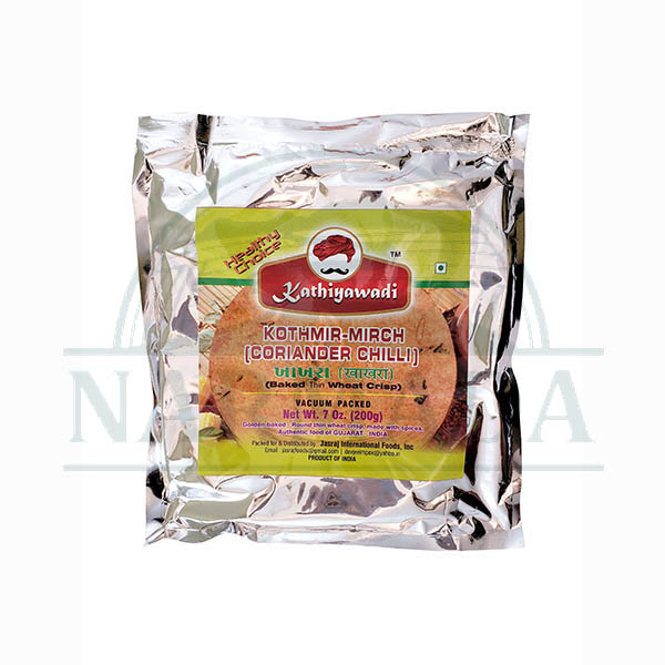 KATHIYAWADI CORIANDER CHILLI KHAKHRA 200G
