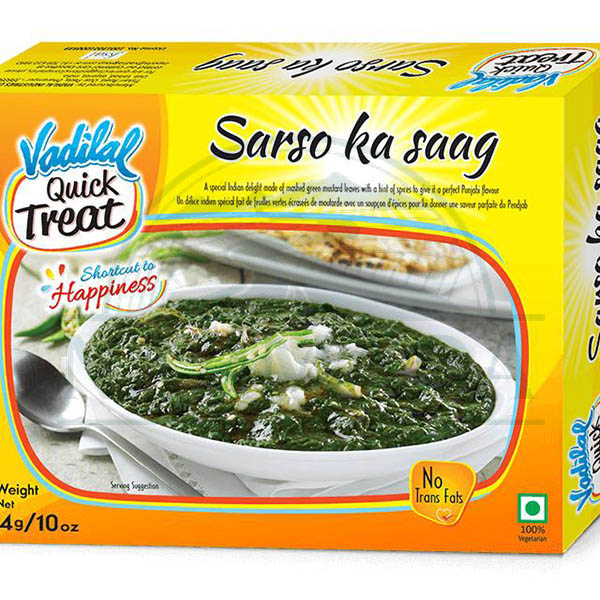 VADILAL SARSO KA SAAG 10OZ