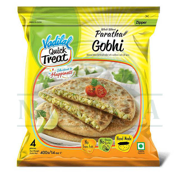 VADILAL GOBHI PARATHA 14OZ
