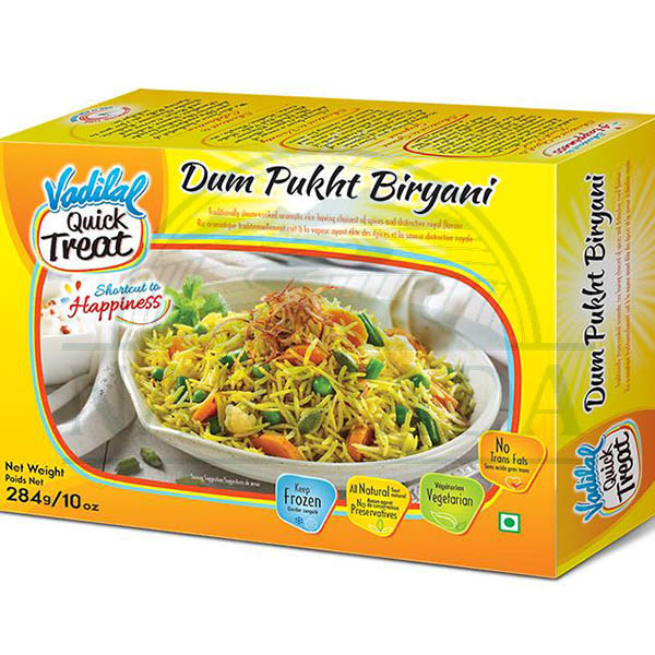 VADILAL DUM PUKHT BIRYANI 10OZ