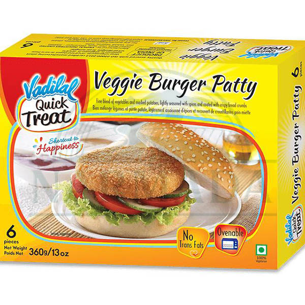 VADILAL VEGGIE BURGER PATTY 13