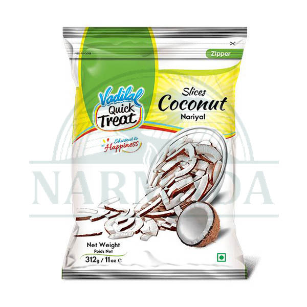 VADILAL SLICES COCONUT 11OZ