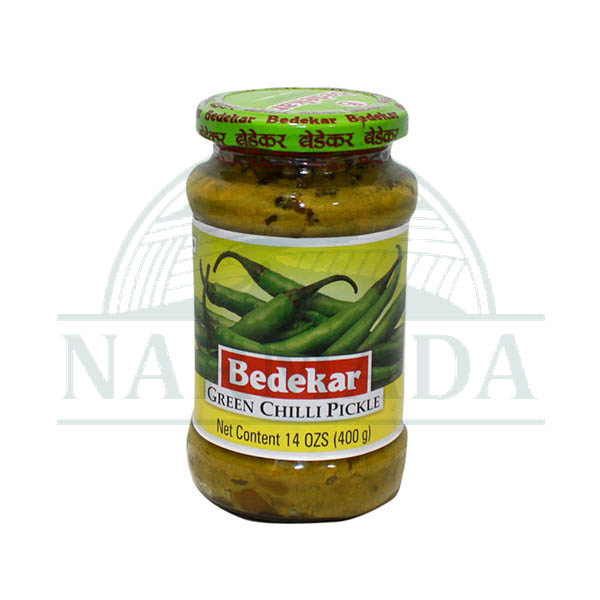BEDEKAR GREEN CHILLI PICK 14OZ