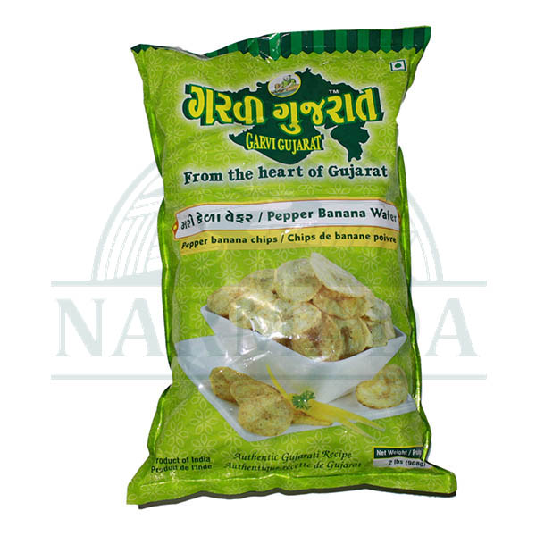 GARVI GUJARAT PEPPER BANANA WAFER 26OZ