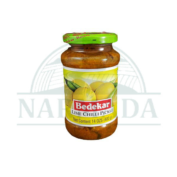 BEDEKAR LIME CHILLI PKL 14OZ