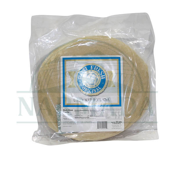 ROTI FRESH ORIGINAL 12PC UNCOOKED
