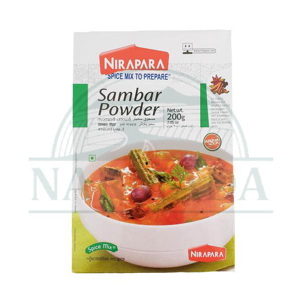 NIRAPARA SAMBAR POWDER 200GM