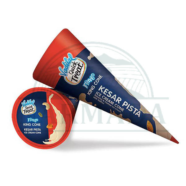 VADILAL CONE KESAR PISTA