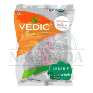 ORGANIC  CHANA KALA  2LB VEDIC
