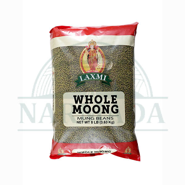 MOONG BIG WHOLE 8 LB LAXMI