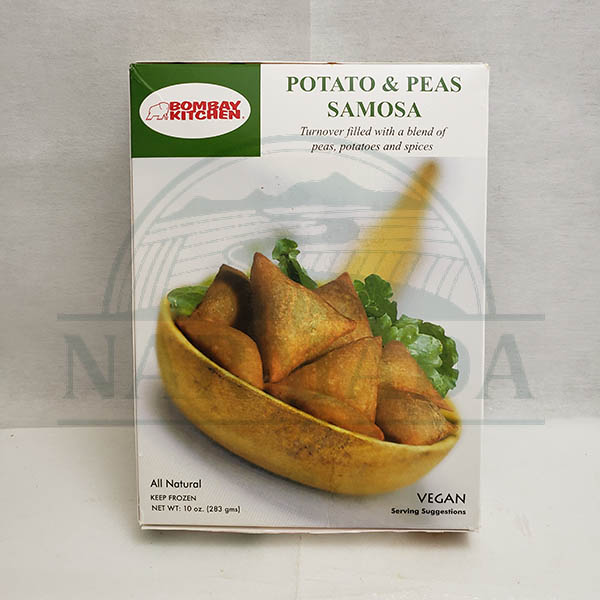 POTATO PEAS SAMOSA 10OZ 283G BOMBAY KITCHEN
