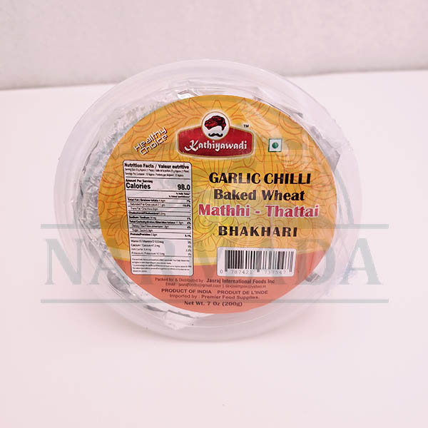 KATHIYAWADI GARLI CHILI BHAKRI 7OZ