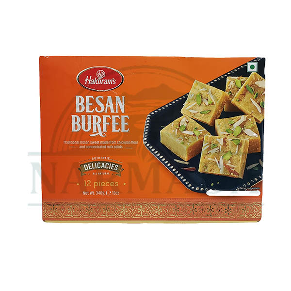BESAN BURFI 12OZ HALDIRAM