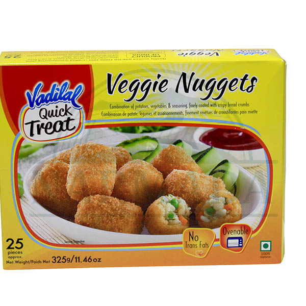 VEGGIE NUGGETS 325G VADILAL