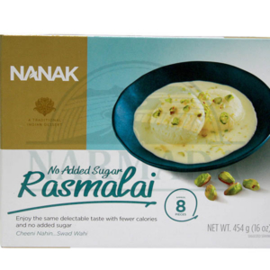 NANAK SUGARFREE RASMALAI 16 OZ