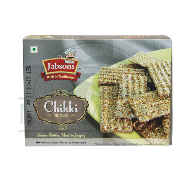 JABSON CHIKKI TIL GUD 400GM