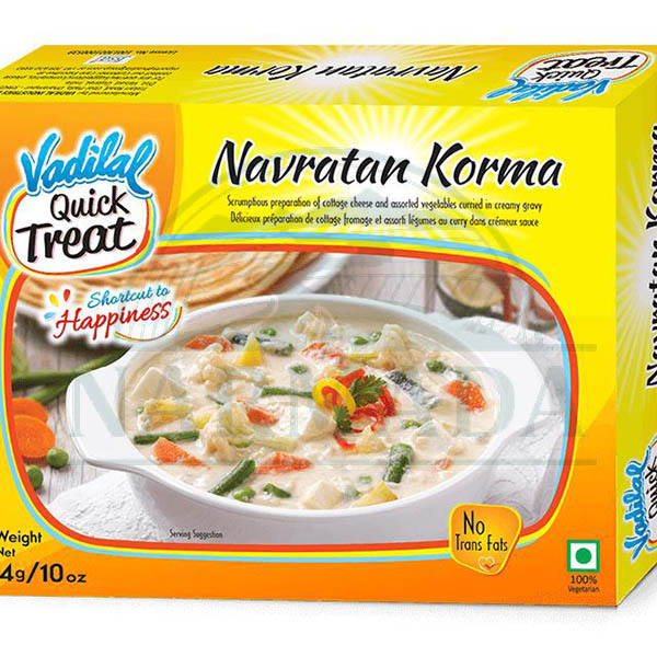 VADILAL NAVRATAN KORMA 10OZ