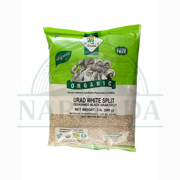 24MANTRA ORGANIC URAD WHITE SPLIT 2LB