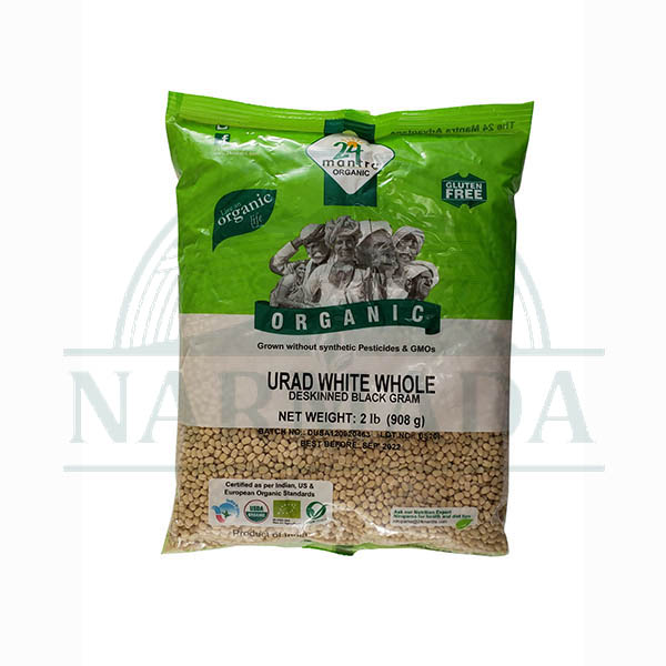 24MANTRA ORGANIC URAD WHITE WHOLE 2LB