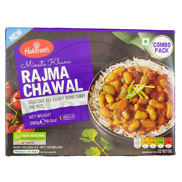 HALDIRAM RAJMA CHAWAL 280GM