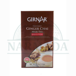 GIRNAR INSTANT GINGER CHAI REDUCED SUGAR 120GM 10PACK