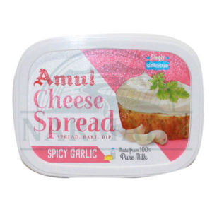 AMUL CHEESE SPREAD SPICY GARLI