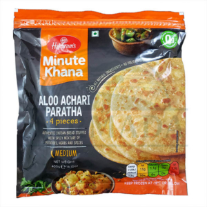 HALDIRAM ACHARI ALOO PARATHA 4PC 14OZ