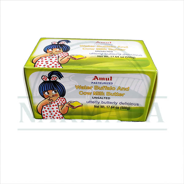BUTTER UNSALTED 500G AMUL