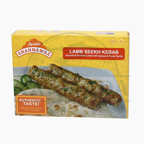 SHAHNAWAZ LAMB SEEKH KEBAB 10OZ