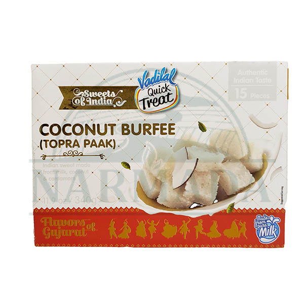 VADILAL COCONUT BURFI 340 GMs