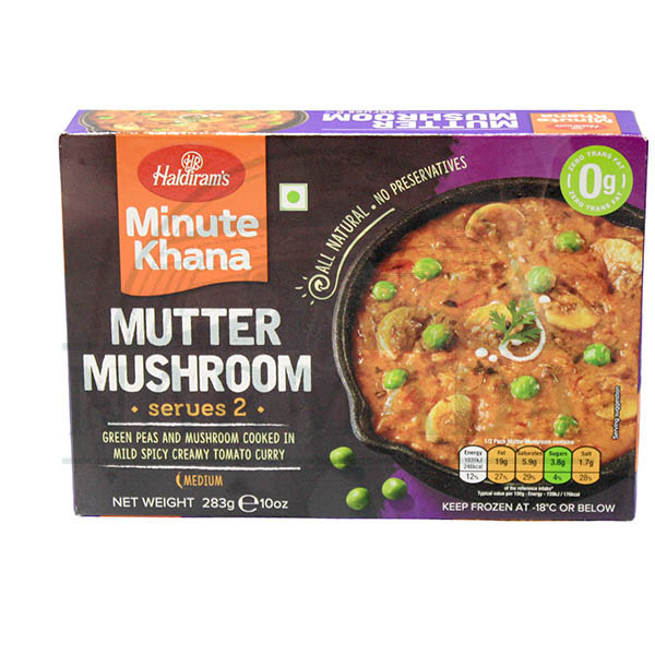 MUTTER MUSHROOM 10 OZ HALDI