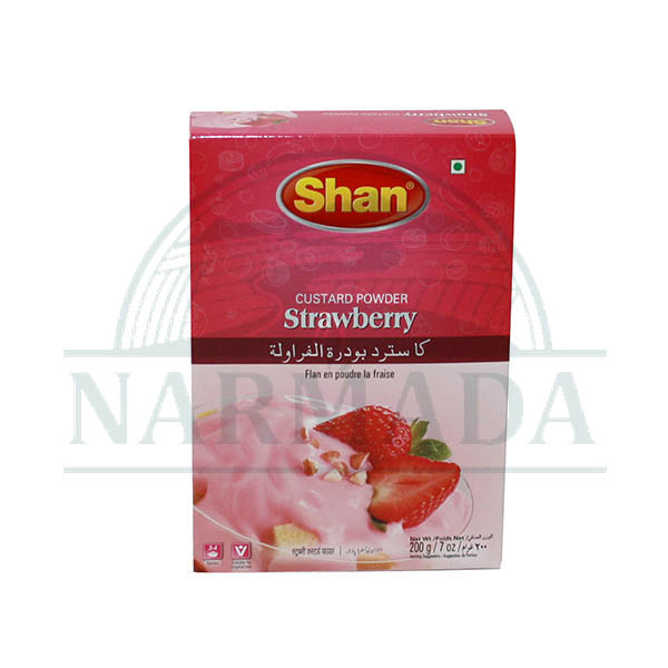 SHAN CUSTARD STRAWBERRY 200GM
