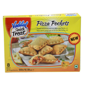 VADILAL PIZZA POCKET 8PC 300GM