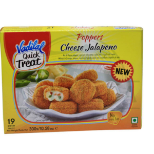 VADILAL JALAPENO CHEESE POPERS