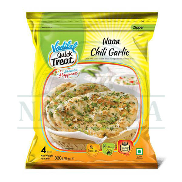 VADILAL CHILI GARLIC POTATO POP 14OZ