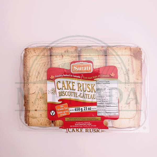 GOLDEN ALMOND CAKE RUSK 600G