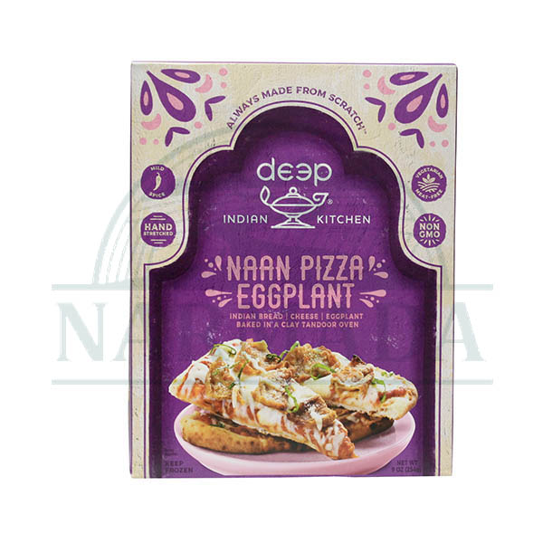 DEEP NAAN PIZZA EGGPLANT 105G