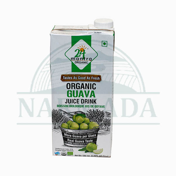 ORGANIC GUAVA JUICE 1 LT 24MANTRA