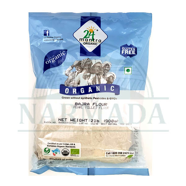 24MANTRA ORGANIC BAJRA FLOUR 2LB