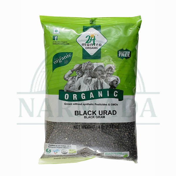 24MANTRA ORGANIC URAD BLACK WHOLE 4LB