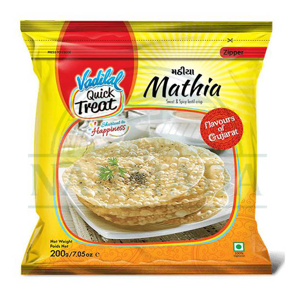 VADILAL MATHIA  200GM