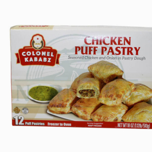 COLONEL KABABZ CHICKEN PUFF PAST 18OZ