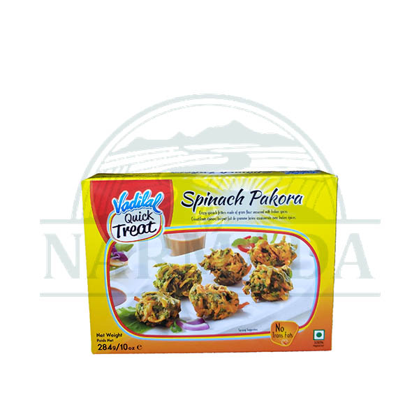 SPINACH PAKORA 10OZ VADILAL