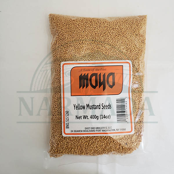 YELLOW MUSTARD SEEDS 14OZ MAYA