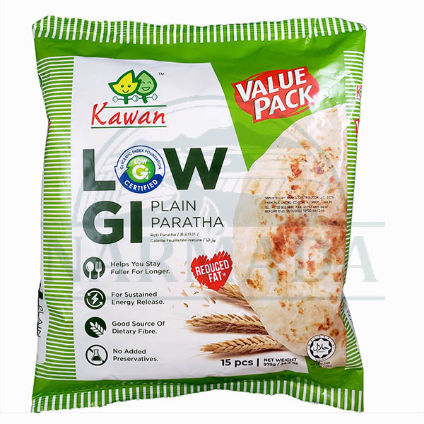KAWAN LOW GI PARATHA PLAIN VP 975GM