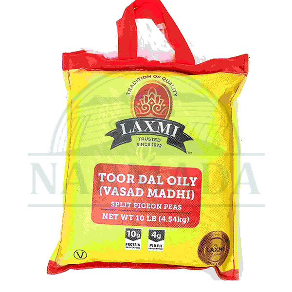 LAXMI TOOR DAL OILY 10LB