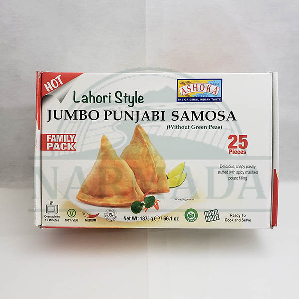 ASHOKA LAHORI JUMBO PUNJAB SAMOSA 25PC