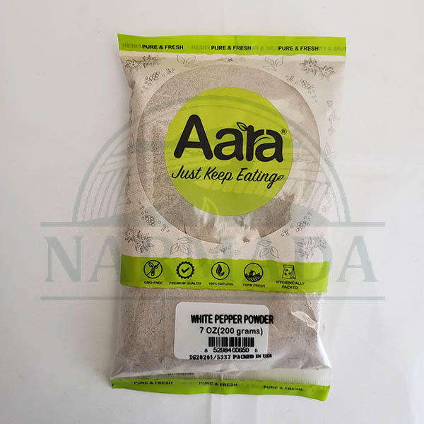 AARA WHITE PEPPER POWDER 200GM